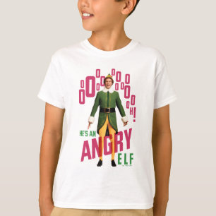 T-shirt Buddy l'Elfe C'est un elfe en colère