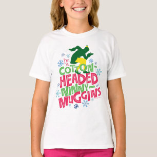 T-shirt Buddy l'Elfe   Ninny-muggins en coton