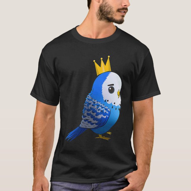 T-shirt Budgie Bird Parakeet For Budgerigar Owner  7 (Devant)