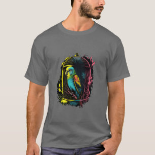 T-shirt Budgie Budgerigar Parakeet Bird Propriétaire d'ani