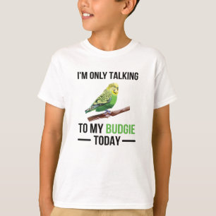 T-shirt Budgie Propriétaire Budgie Lover Parakeet Bird Bu