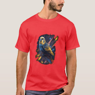 T-shirt Budgie Space Budgerigar Parakeet Bird amis