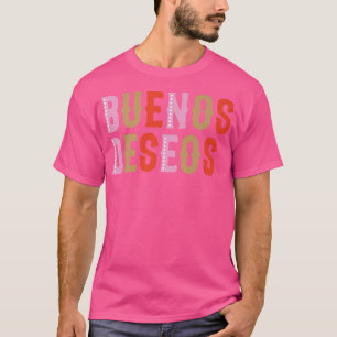 T-shirt Buenos Deseos Joie Européenne Et Joyeux Vacances