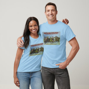T-shirt Buffalo Bill Wild West chemises Vintages