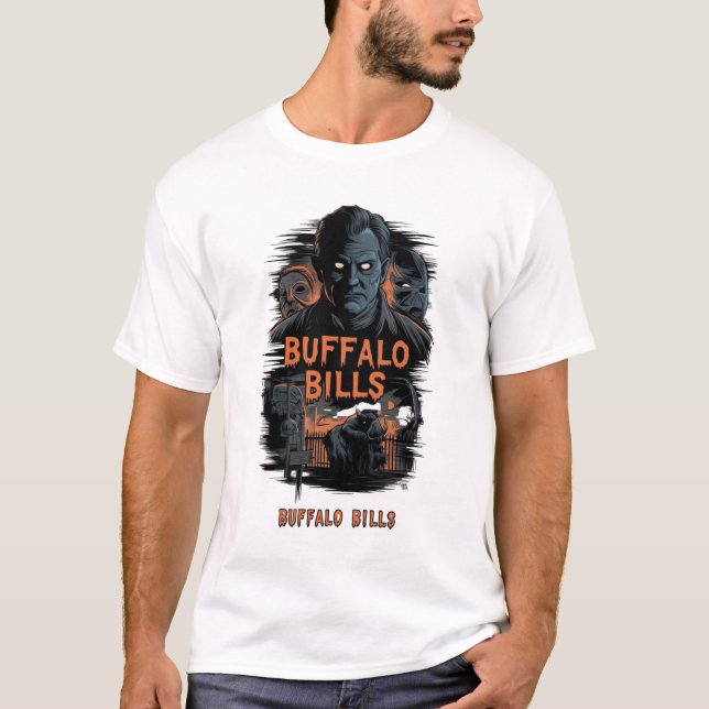 T-shirt buffalo bills halloween (Devant)