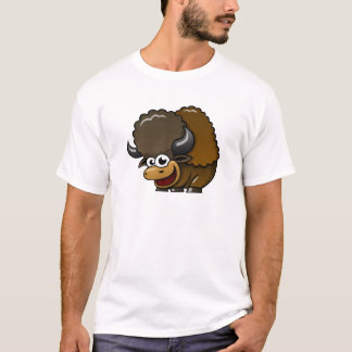 T-shirt Buffalo de bande dessinée