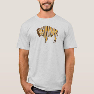 T-shirt Buffalo du Wyoming
