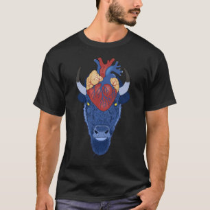 T-shirt Buffalo Heart 716