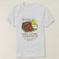 Buffalo Hot Chicken Wings Wing Concours de manger
