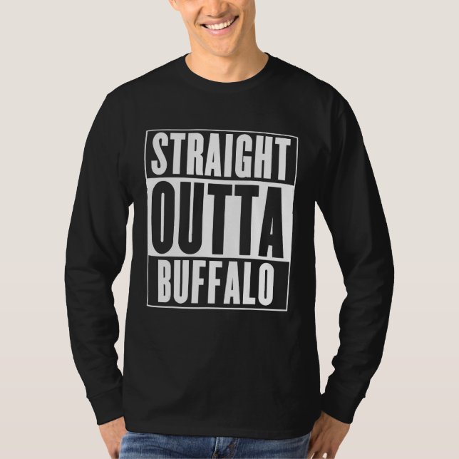 T-shirt Buffalo - juste en dehors de Buffalo (Devant)