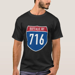 T-shirt Buffalo New York Buffalo Ny Highway Interstate Sig