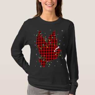 T-shirt Buffalo Plaid Family Matching Dove Bird Christmas