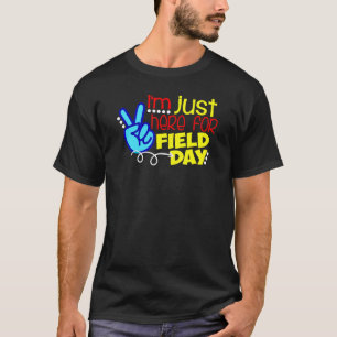 T-shirt Buffalo Plaid It's Field Day Y'all Enseignant