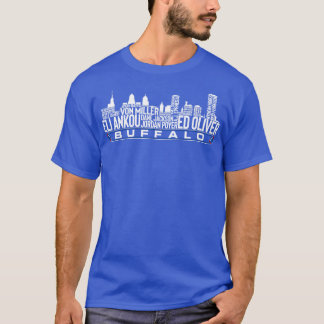 T-shirt Buffalo Team 23 joueurs Roster Buffalo City Skylin