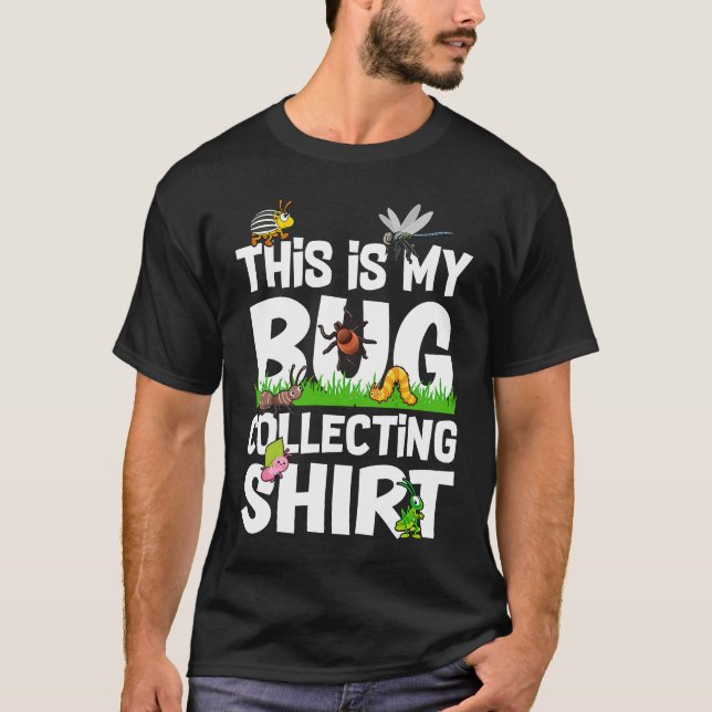T-shirt Bug  Insect Science This is My Bug Collecting Outf (Devant)