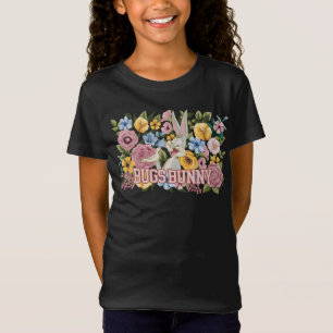 T-Shirt BUGS BUNNY™ Broderie Florale Graphique