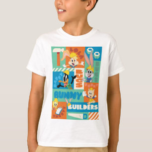 T-shirt BUGS BUNNY BUILDERS™  Character Grid Motif
