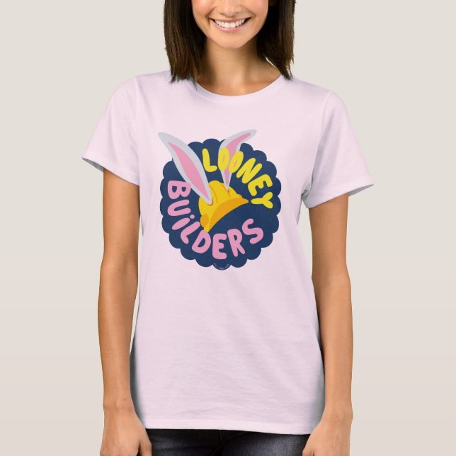 T-shirt BUGS BUNNY BUILDERS™| Logo à Casquette dur à bascu (Devant)