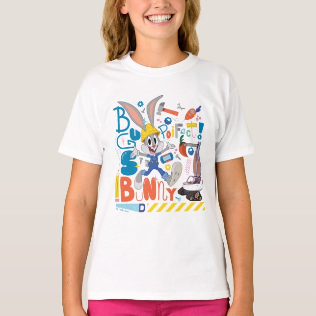 T-shirt BUGS BUNNY BUILDERS™| Outils de travail de BUGS BU (Devant)