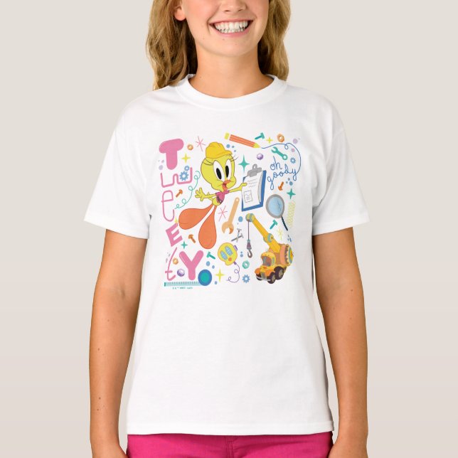 T-SHIRT BUGS BUNNY BUILDERS™| TWEETY™ (Devant)