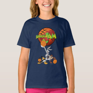 T-shirt BUGS BUNNY™, DAFFY DUCK™, & TAZ™ SPACE JAM™ logo