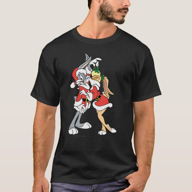 T-shirt BUGS BUNNY™ et Lola Mistletoe Kiss (Devant)