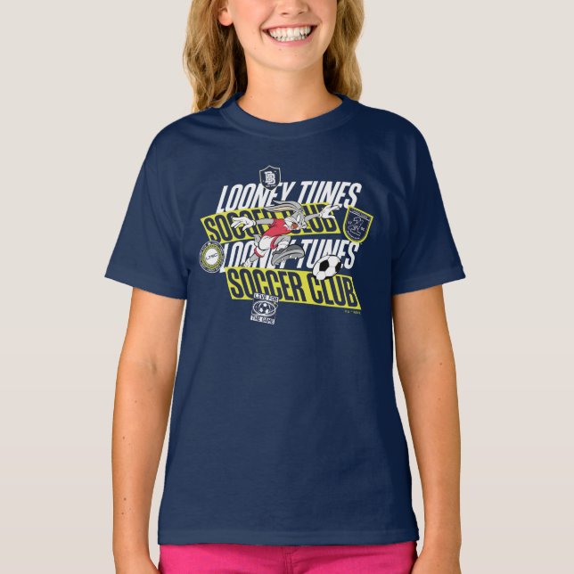 T-shirt BUGS BUNNY™ LOONEY TUNES™ Soccer Club (Devant)