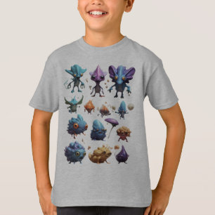 T-shirt Bugs Monster mignons
