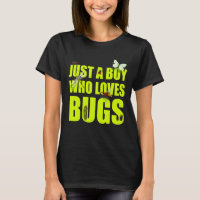 bugs réaliste garçon qui aime les bugs Entomologis