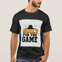 T-Shirt Built for the Game Baseball-Stadion