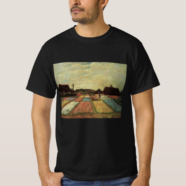 T-shirt Bulb Fields par Vincent van Gogh (Devant)