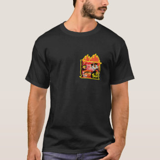 T-shirt "Buldak 3X RAMEN ÉPICÉ AU POULET CHAUD" par Matc