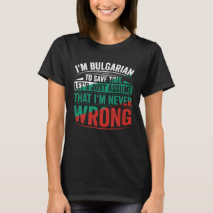 T-shirt Bulgarie Racines Bulgarie Patrimoine Vêtements Hom