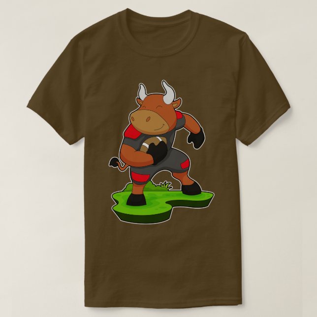 T-shirt Bull American Sports (Design devant)