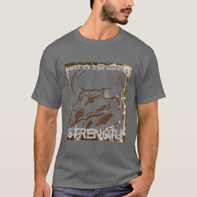 T-SHIRT BULL DES BOIS II (Devant)