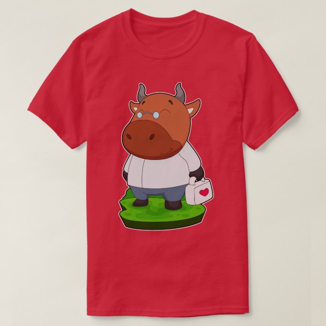 T-shirt Bull Doctor First aid kit (Design devant)