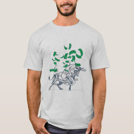 T-shirt Bull Market Flying Money