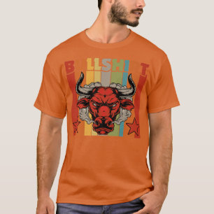T-shirt Bull Retro Vache Vache éleveur Veau Veau Veau Anim