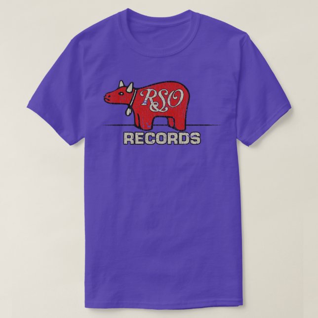 T-shirt Bull RSO Records 1973 (Design devant)
