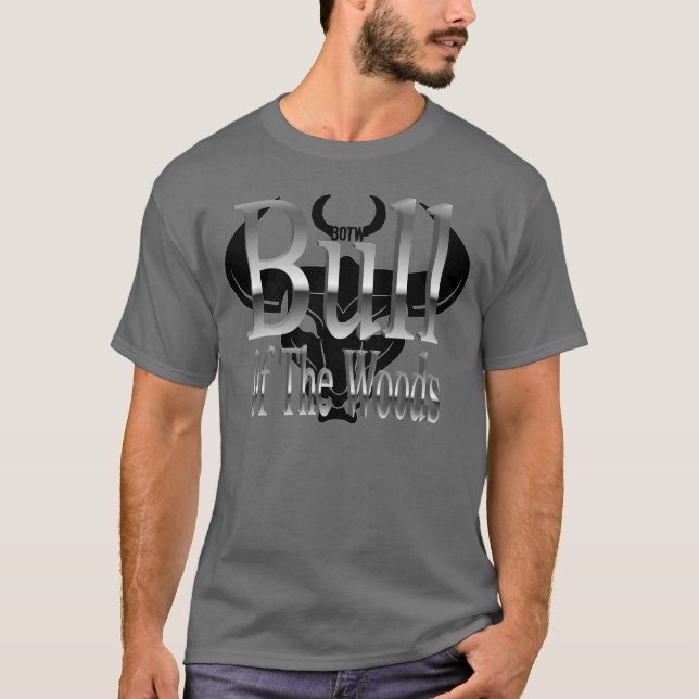 T-shirt Bull tee by Bull of the Woods (Devant)