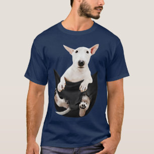T-shirt Bull terrier avec amour