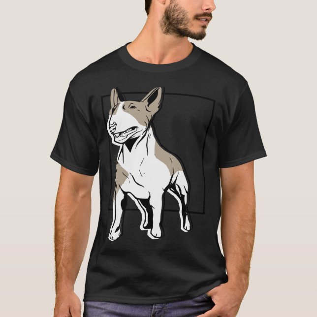 T-shirt Bull Terrier Bullterrier (Devant)