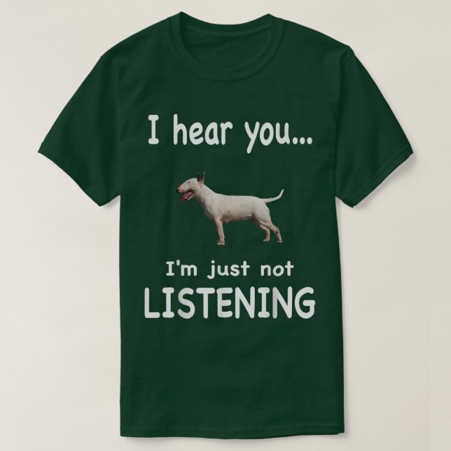 T-shirt Bull Terrier Chien Bull Terrier (Design devant)