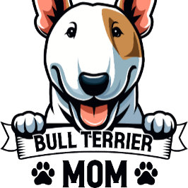 T-shirt Bull Terrier Maman