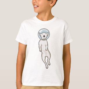 T-shirt Bull Terrier Space