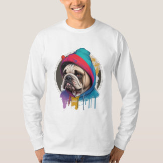 T-shirt bulldog
