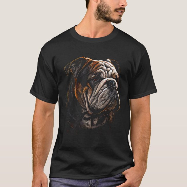 T-shirt Bulldog (Devant)
