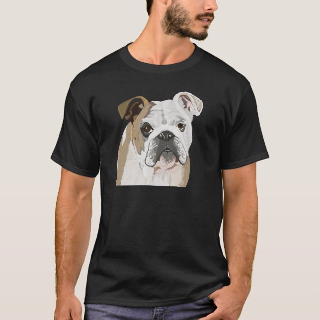 T-shirt Bulldog anglais (Devant)