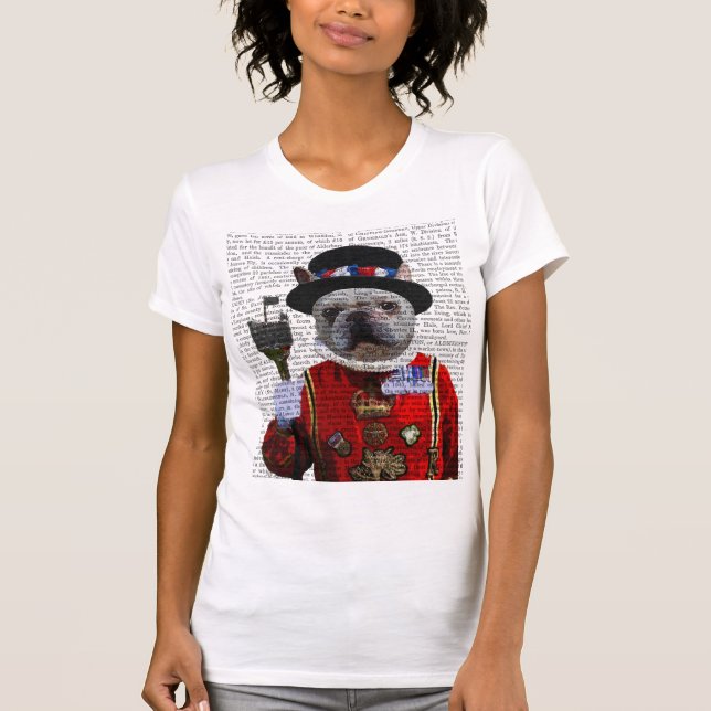 T-shirt Bulldog Beefeater (Devant)