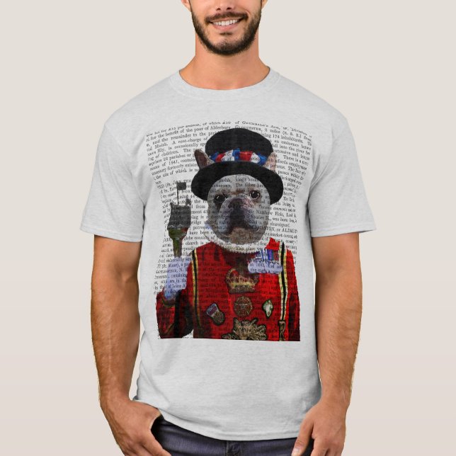 T-shirt Bulldog Beefeater (Devant)